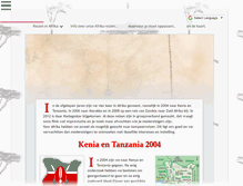 Tablet Screenshot of afrika.delosgaia.nl